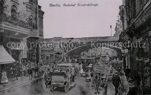 AK / Ansichtskarte Berlin Bahnhof Friedrichstrasse Berlin