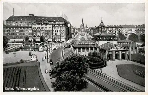 AK / Ansichtskarte Berlin Wittenbergplatz Berlin