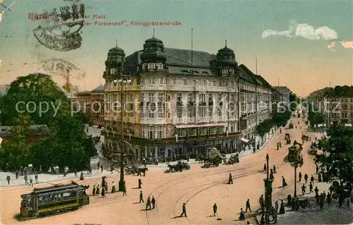 AK / Ansichtskarte Berlin Potsdamer Platz Hotel Der Fuerstenhof Koeniggraetzerstrasse Berlin