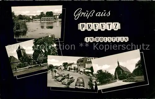 AK / Ansichtskarte Preetz_Holstein Kirche Stadtansichten Preetz_Holstein