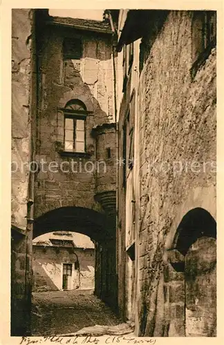 AK / Ansichtskarte Figeac Hotel de la Porte XVe siecle Figeac