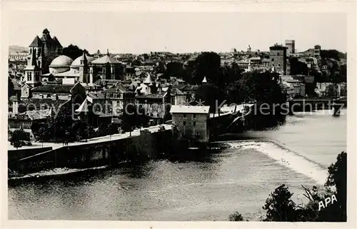 AK / Ansichtskarte Cahors Vue partielle prise du Moulin de Coty Cahors