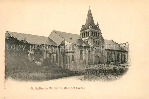 AK / Ansichtskarte Cunault Eglise Cunault