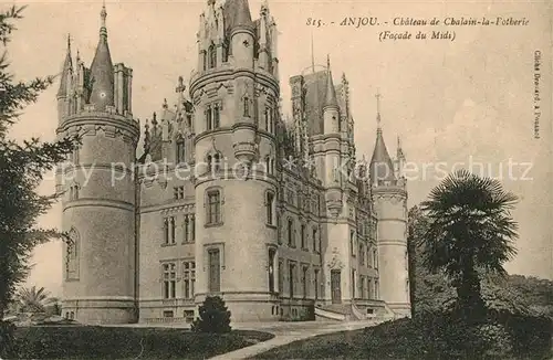 AK / Ansichtskarte Chalain_la_Potherie Chateau 