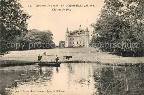 AK / Ansichtskarte La_Cornuaille Chateau de Bruc La_Cornuaille