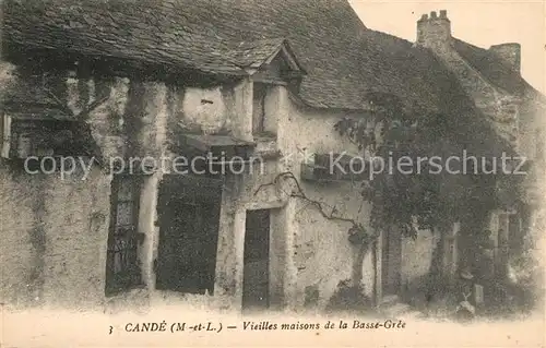 AK / Ansichtskarte Cande Vieilles maisons de la Basse Gree Cande