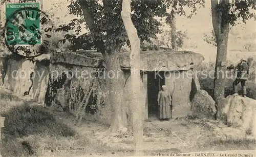 AK / Ansichtskarte Bagneux_Saumur Le Grand Dolmen 