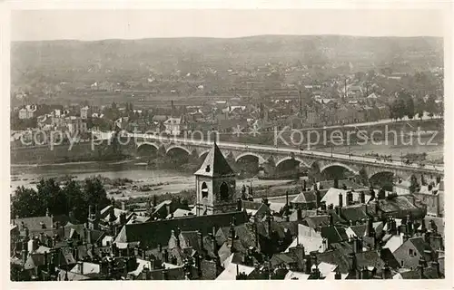 AK / Ansichtskarte Orleans_Loiret Pont sur la Loire vue aerienne Orleans_Loiret
