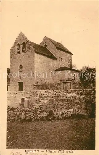 AK / Ansichtskarte Reilhac_Lot Eglise XIIe siecle Reilhac Lot