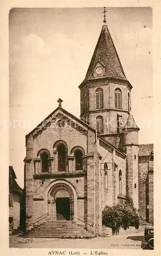 AK / Ansichtskarte Aynac Eglise Aynac