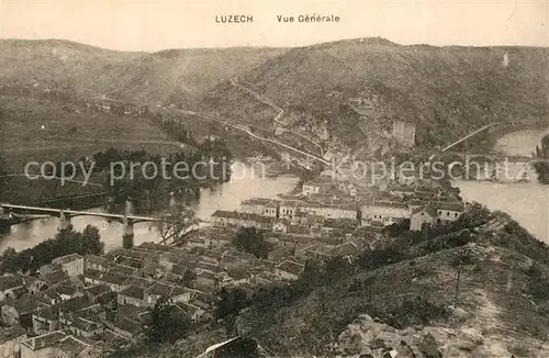AK / Ansichtskarte Luzech Vue generale Luzech