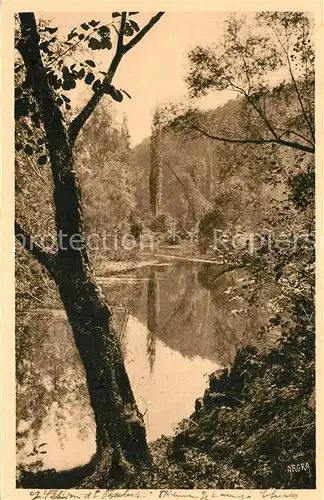 AK / Ansichtskarte Cabrerets Le Cele pres de La Pescalerie Collection Vallee du Cele Cabrerets