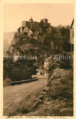 AK / Ansichtskarte Montbrun_Lot Vue d ensemble du village chateau Montbrun Lot