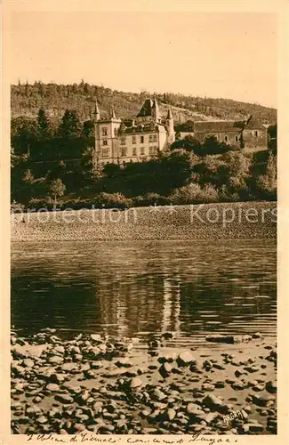 AK / Ansichtskarte Cieurac Chateau bords de la riviere Cieurac