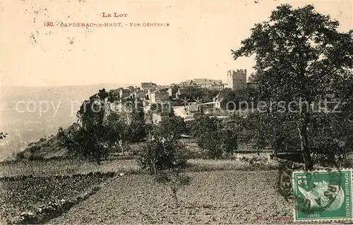 AK / Ansichtskarte Capdenac Vue generale Capdenac
