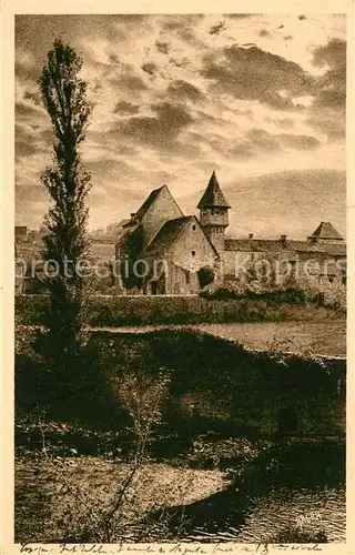 AK / Ansichtskarte Espagnac Sainte Eulalie Ancien monastere des Augustines XIIIe siecle Espagnac Sainte Eulalie