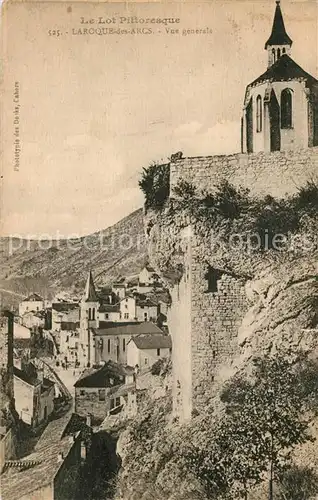 AK / Ansichtskarte Laroque_des_Arcs Vue generale Eglise Laroque_des_Arcs