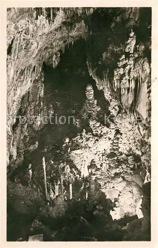 AK / Ansichtskarte Orgnac l_Aven Grand Cahos Grotte Hoehle Orgnac l Aven