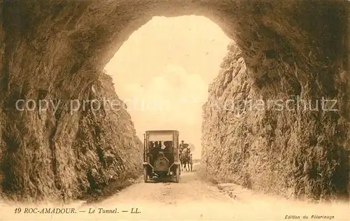 AK / Ansichtskarte Rocamadour Le Tunnel Rocamadour