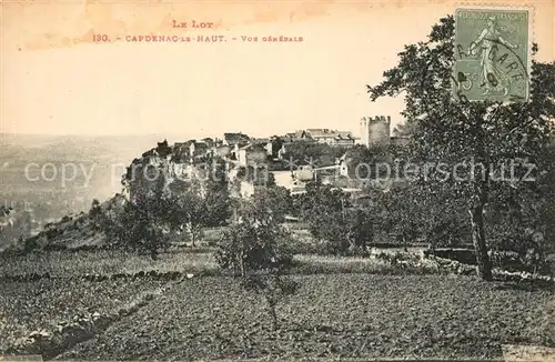 AK / Ansichtskarte Capdenac Vue generale Capdenac