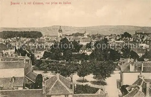 AK / Ansichtskarte Beaune d_Allier A vol doiseau vue prise en ballon Beaune d Allier