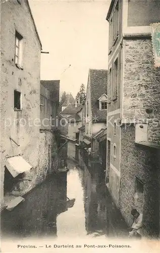 AK / Ansichtskarte Provins Le Durteint au Pont aux Poissons Provins