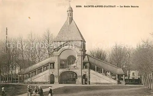 AK / Ansichtskarte Sainte Anne d_Auray La Scala Sancta Lieu de Pelerinage Wallfahrtsort Sainte Anne d Auray