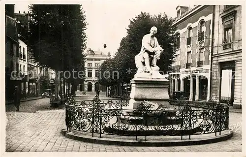 AK / Ansichtskarte Lorient_Morbihan_Bretagne Cours de Bove Statue Victor Masse Lorient_Morbihan_Bretagne