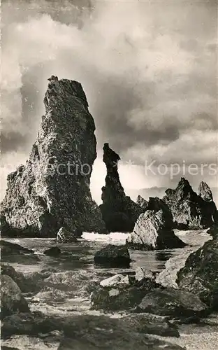 AK / Ansichtskarte Bangor_Belle Ile en Mer Les Aiguilles de Port Coton Felsen Kueste 