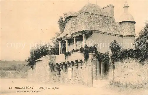 AK / Ansichtskarte Hennebont Abbaye de la Joie Hennebont