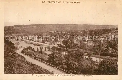 AK / Ansichtskarte Saint_Nicolas_des_Eaux Vue generale Saint_Nicolas_des_Eaux