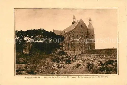 AK / Ansichtskarte Plouharnel Abbaye Saint Michel de Kergonan Monastere Plouharnel