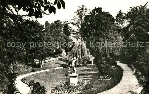 AK / Ansichtskarte Saint Dizier_Haute Marne Les Jardins Statue Saint Dizier Haute Marne
