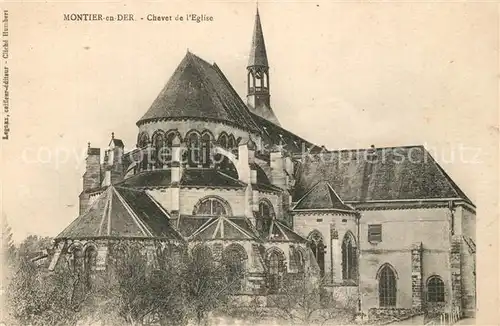 AK / Ansichtskarte Montier en Der Chevet de l Eglise Montier en Der