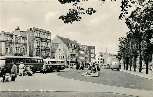 AK / Ansichtskarte Neumuenster_Schleswig Holstein Partie am Grossflecken Neumuenster