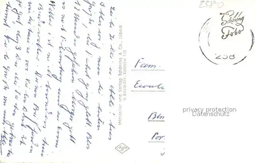 AK / Ansichtskarte Schleswig_Schlei Kirche innen Schloss Panorama Schleswig_Schlei