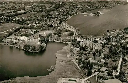 AK / Ansichtskarte Schleswig_Schlei Fliegeraufnahme Schleswig_Schlei