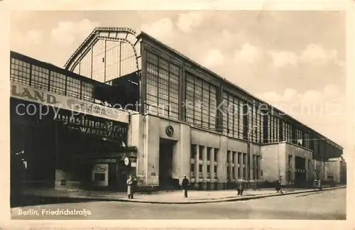 AK / Ansichtskarte Berlin Friedrichstrasse Berlin