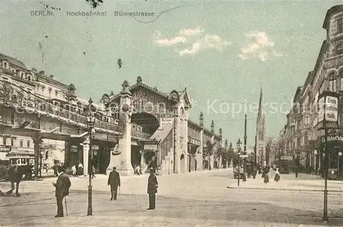 AK / Ansichtskarte Berlin Hochbahnhof Buelowstrasse Berlin
