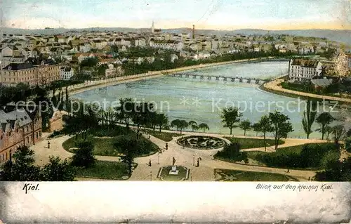 AK / Ansichtskarte Kiel Panorama kleiner Kiel Kiel