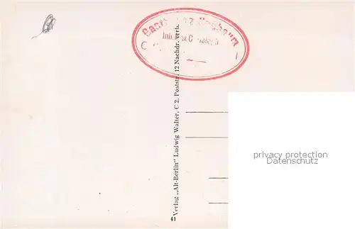 AK / Ansichtskarte Alt_Berlin Restaurant zum Nussbaum Alt_Berlin