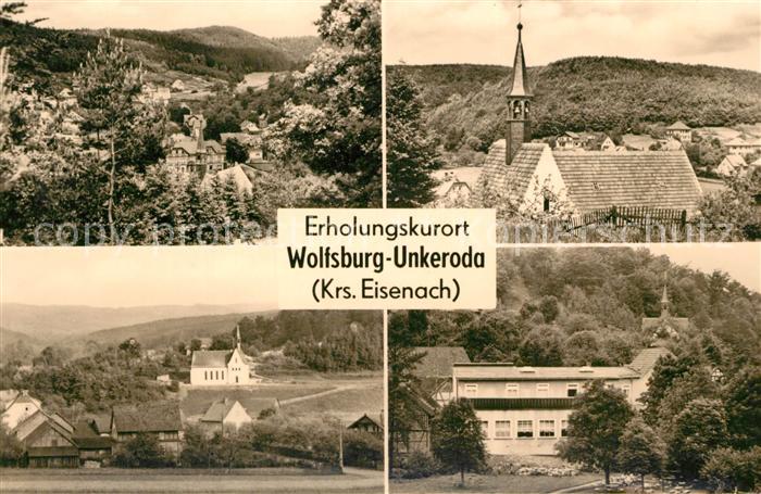 AK / Ansichtskarte Unkeroda_Wolfsburg_Thueringen Stadtansichten