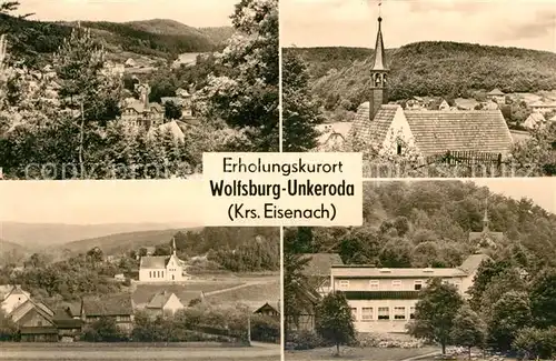 AK / Ansichtskarte Unkeroda_Wolfsburg_Thueringen Stadtansichten Unkeroda_Wolfsburg