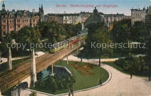 AK / Ansichtskarte Berlin Nollendorfplatz Hochbahn Berlin