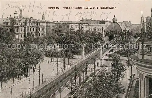 AK / Ansichtskarte Berlin Nollendorfplatz Hochbahn Berlin