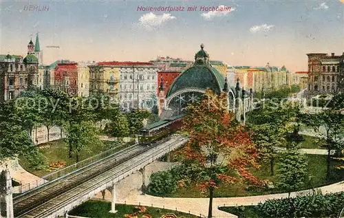 AK / Ansichtskarte Berlin Nollendorfplatz Hochbahn Berlin