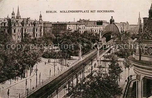AK / Ansichtskarte Berlin Nollendorfplatz Hochbahn Berlin