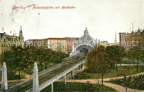 AK / Ansichtskarte Berlin Nollendorfplatz Hochbahn Berlin