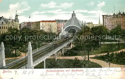 AK / Ansichtskarte Berlin Nollendorfplatz Hochbahn Berlin