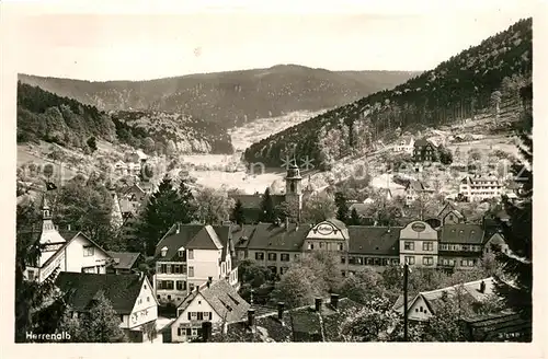 AK / Ansichtskarte Herrenalb_Schwarzwald Panorama 